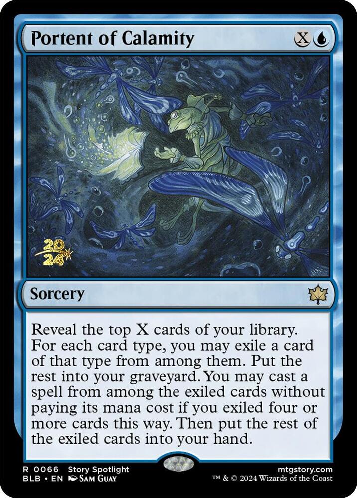 Portent of Calamity 66 card from Prerelease Cards