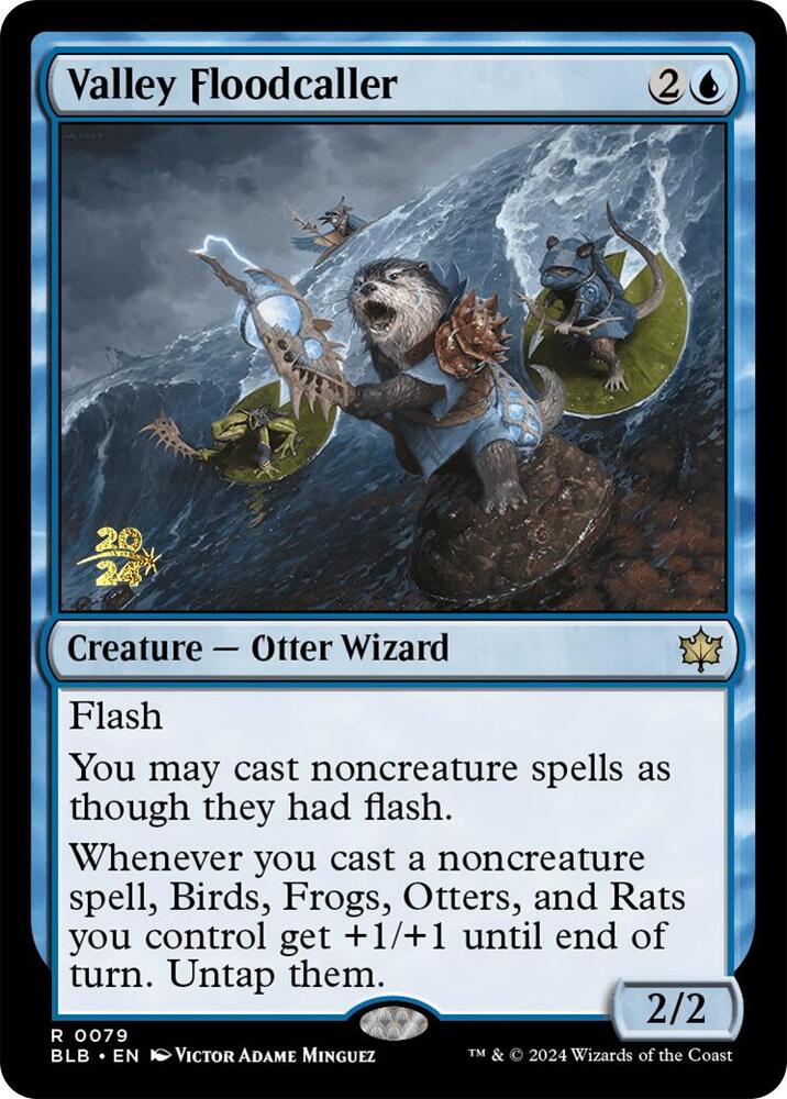 Valley Floodcaller 79 card from Prerelease Cards