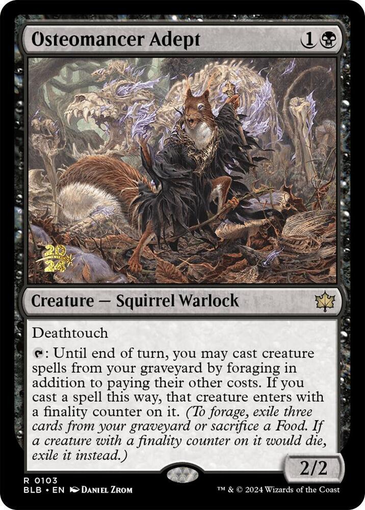 Osteomancer Adept 103 card from Prerelease Cards