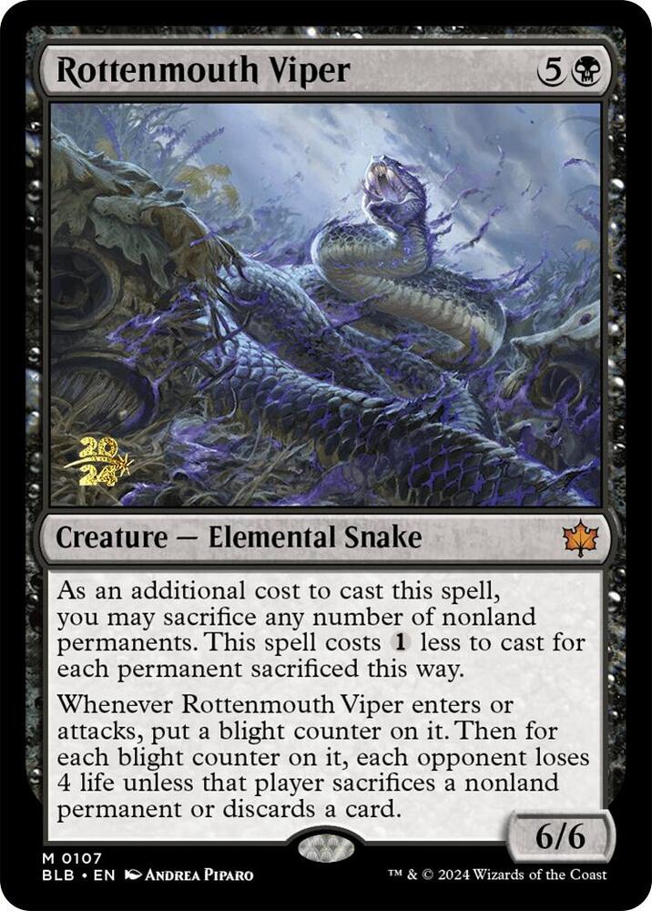 Rottenmouth Viper 107 card from Prerelease Cards