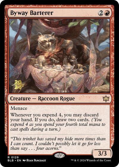 Byway Barterer 129 card from Prerelease Cards