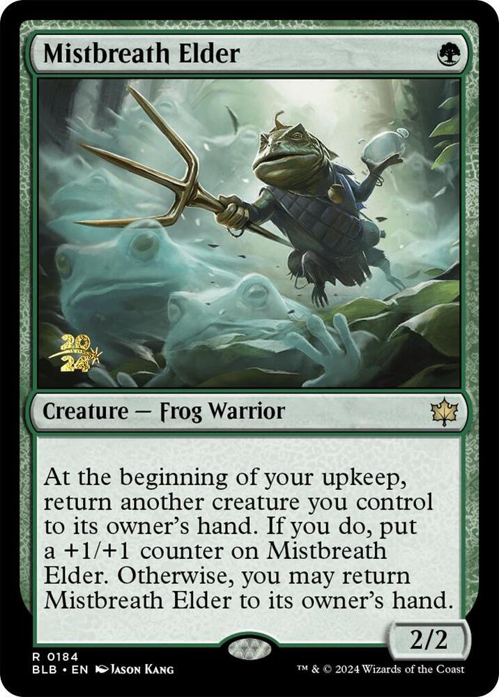 Mistbreath Elder 184 card from Prerelease Cards