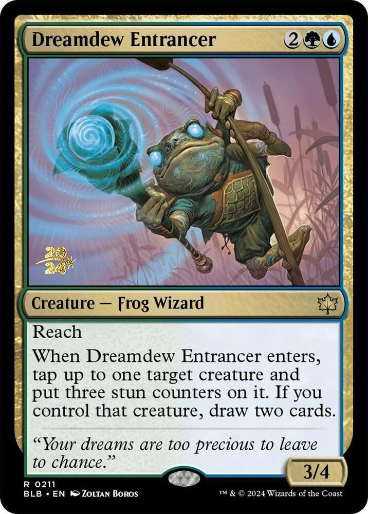 Dreamdew Entrancer 211 card from Prerelease Cards