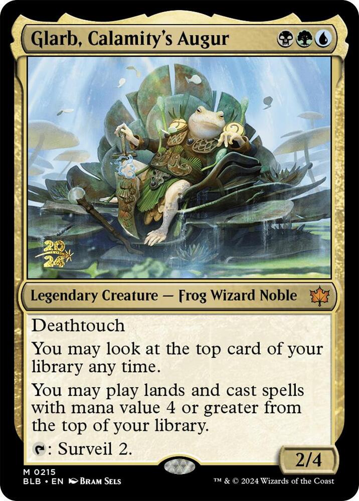 Glarb, Calamity's Augur 215 card from Prerelease Cards