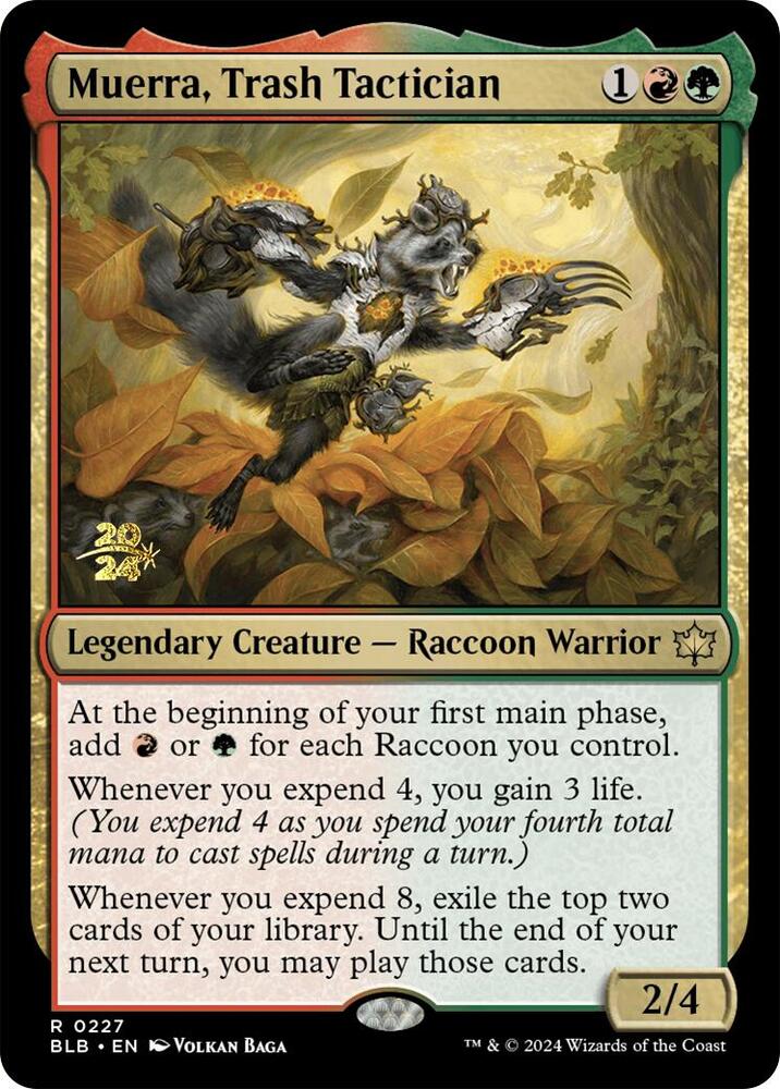 Muerra, Trash Tactician 227 card from Prerelease Cards