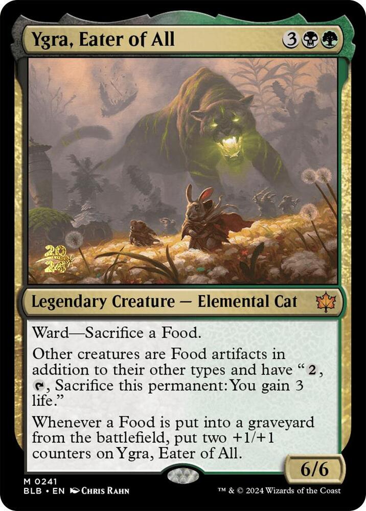 Ygra, Eater of All 241 card from Prerelease Cards
