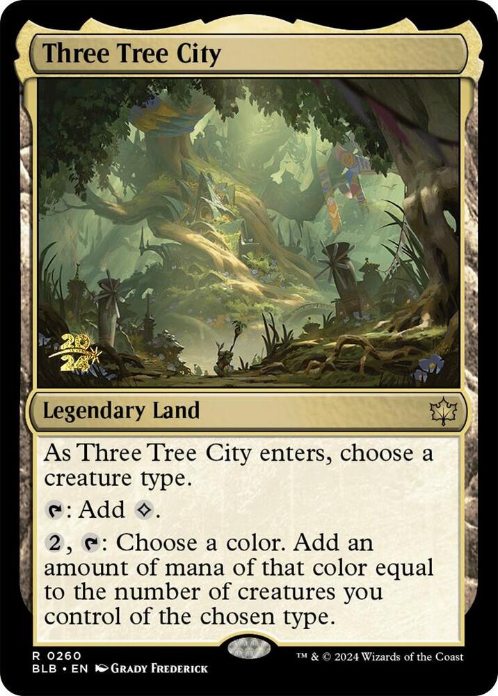 Three Tree City 260 card from Prerelease Cards