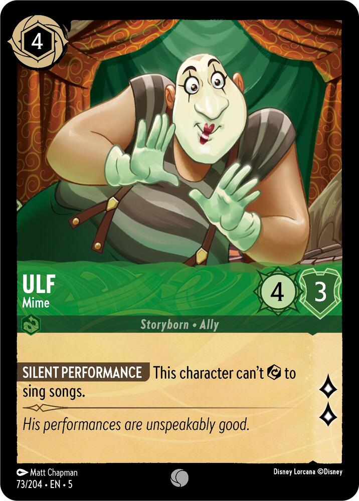 Ulf - Mime 73/204 card from Shimmering Skies