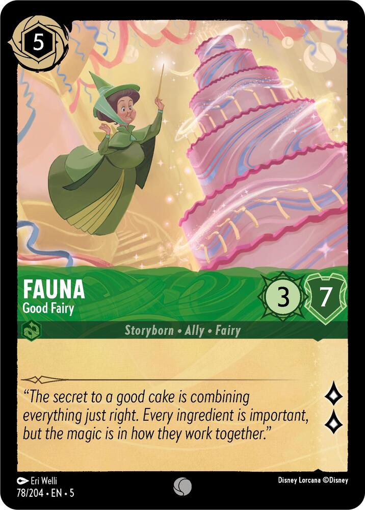 Fauna - Good Fairy 78/204 card from Shimmering Skies