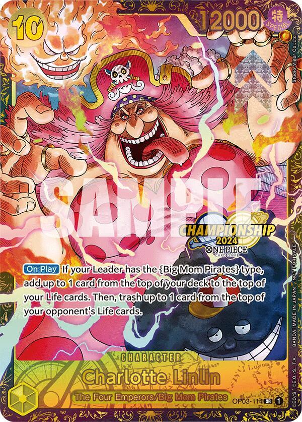 Charlotte Linlin (Championship 2024) OP03-114 card from One Piece Promotion Cards