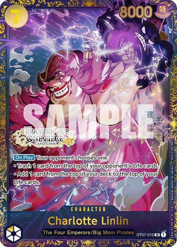 Charlotte Linlin (Treasure Cup) ST07-010 card from One Piece Promotion Cards