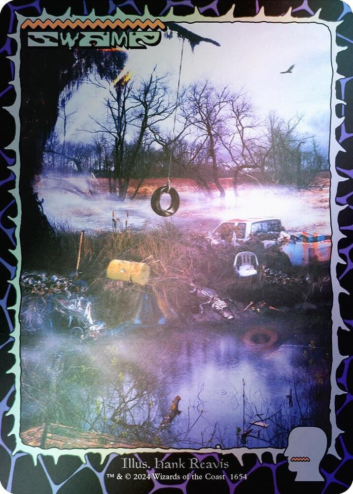 Swamp (Rainbow Foil) 1654 card from Secret Lair Drop Series