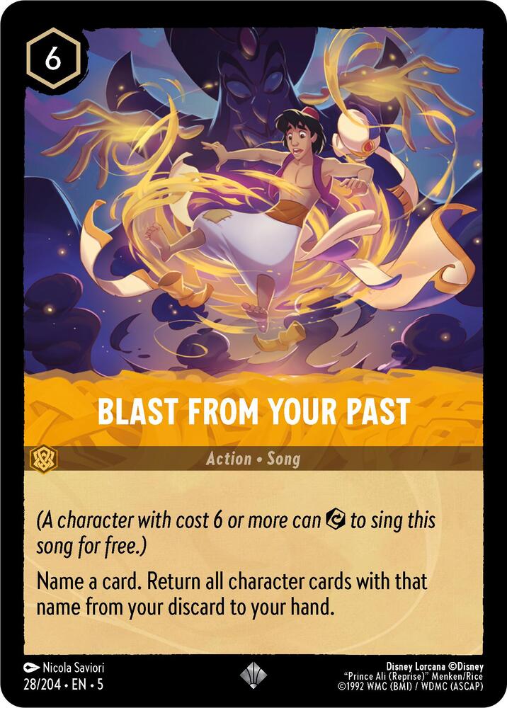 Blast From Your Past 28/204 card from Shimmering Skies