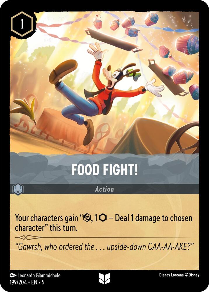 Food Fight! 199/204 card from Shimmering Skies