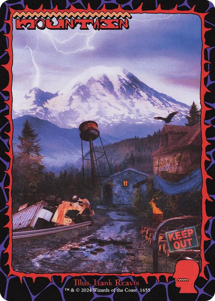 Mountain 1655 card from Secret Lair Drop Series