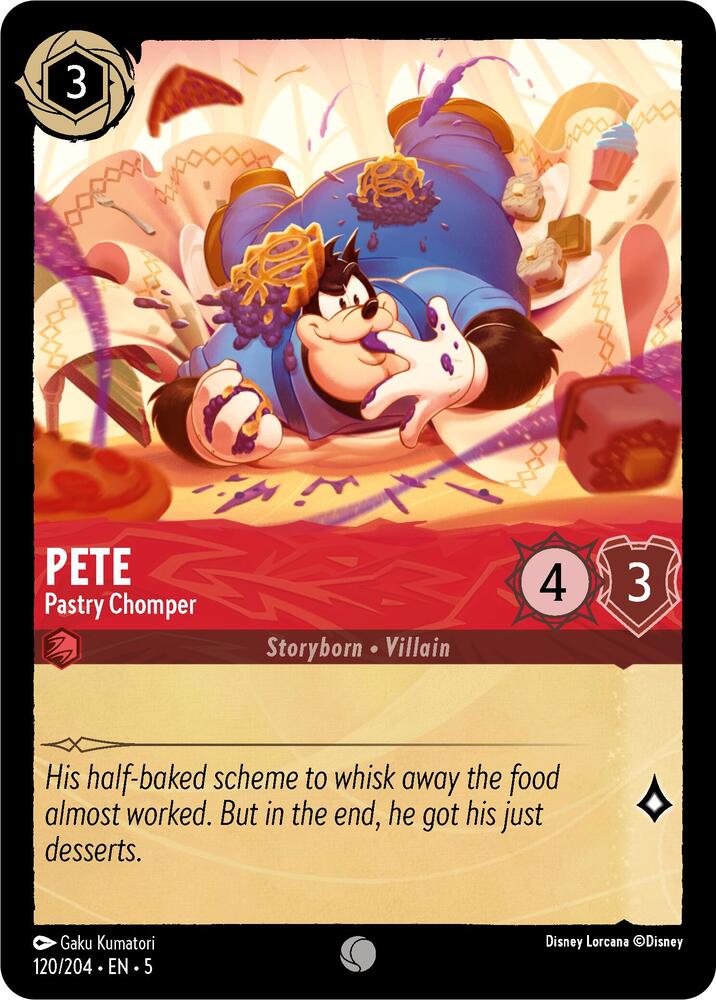Pete - Pastry Chomper 120/204 card from Shimmering Skies