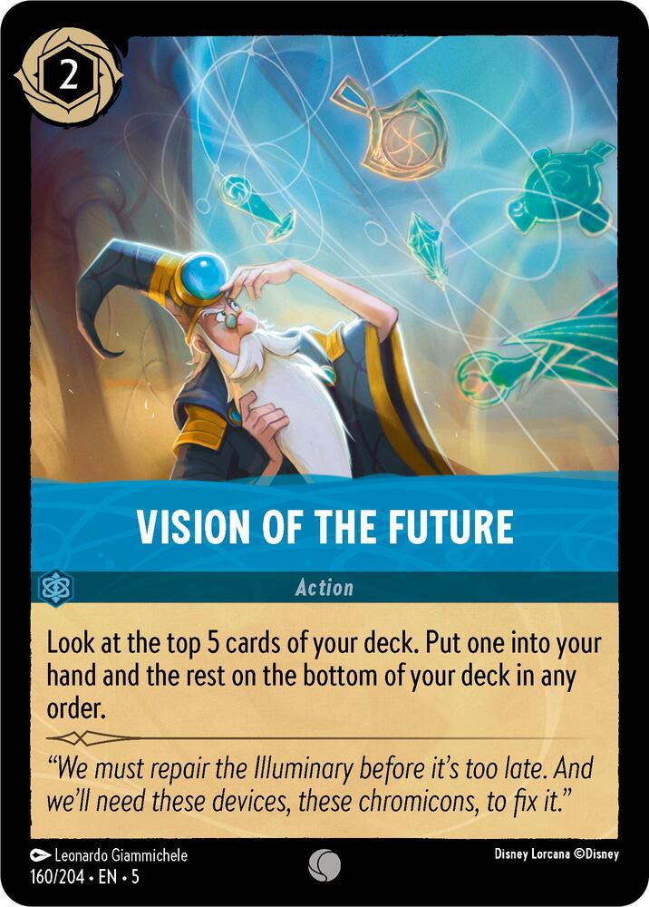 Vision of the Future 160/204 card from Shimmering Skies