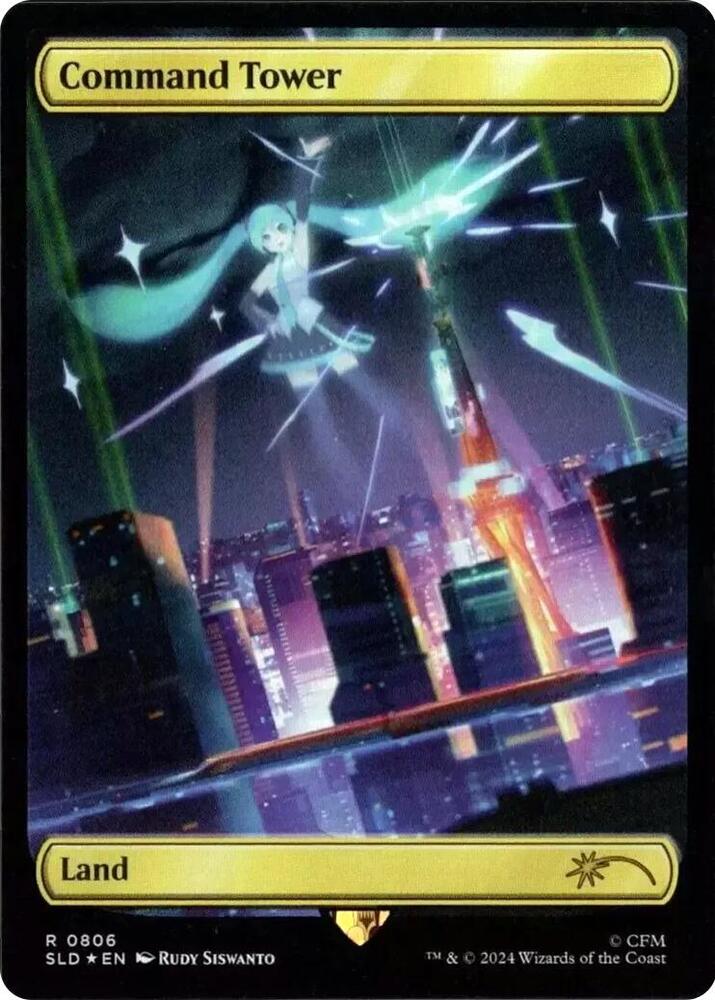 Command Tower 806 card from Secret Lair Drop Series