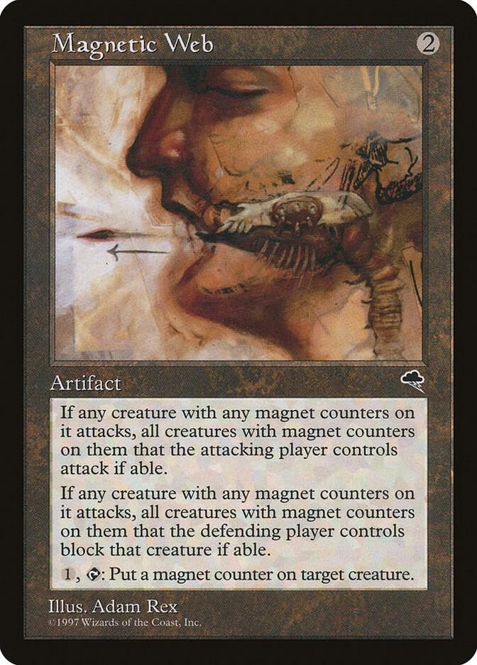 Magnetic Web 295 card from Tempest