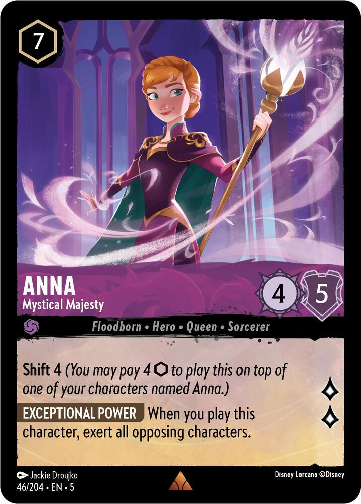 Anna - Mystical Majesty 46/204 card from Shimmering Skies