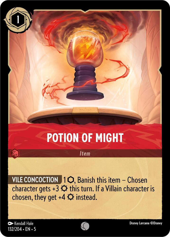 Potion of Might 132/204 card from Shimmering Skies
