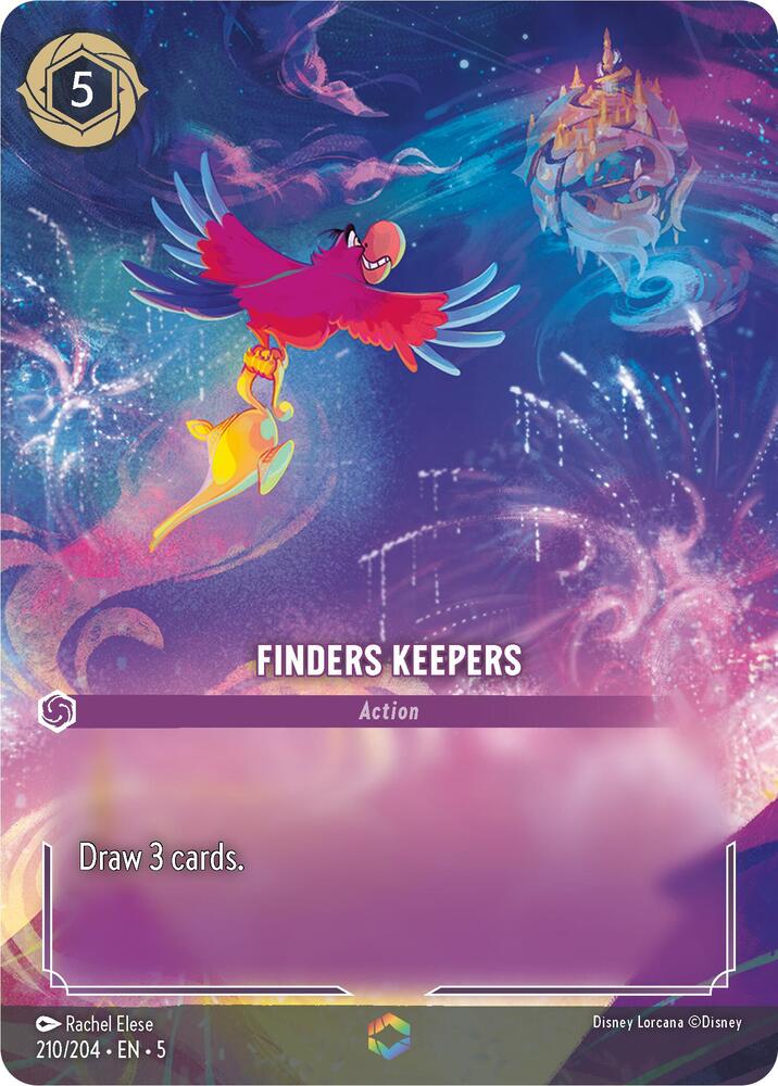 Finders Keepers (Enchanted) 210/204 card from Shimmering Skies
