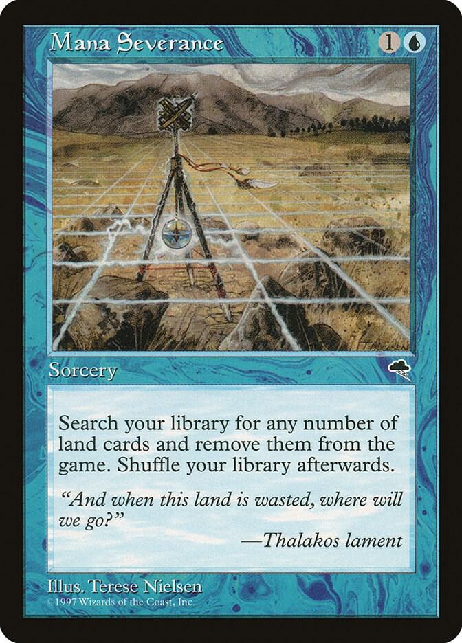 Mana Severance 73 card from Tempest