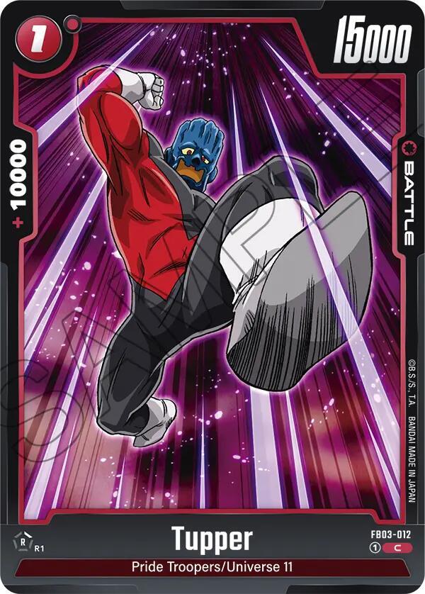 Tupper FB03-012 card from Raging Roar