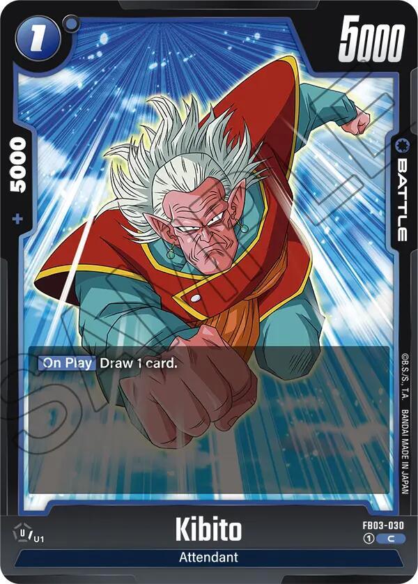 Kibito FB03-030 card from Raging Roar