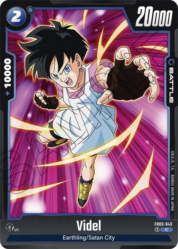 Videl FB03-043 card from Raging Roar
