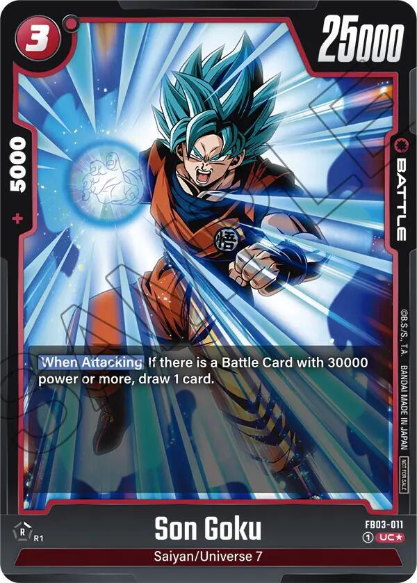 Son Goku (Championship Pack 02) FB03-011 card from Tournament and Championship Promos