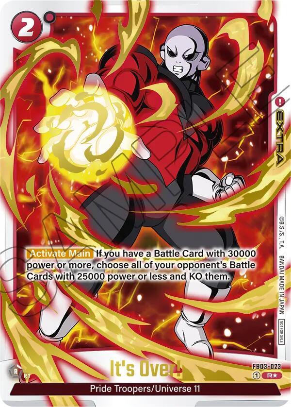 It's Over! (Championship Pack 02) (Gold) FB03-023 card from Tournament and Championship Promos