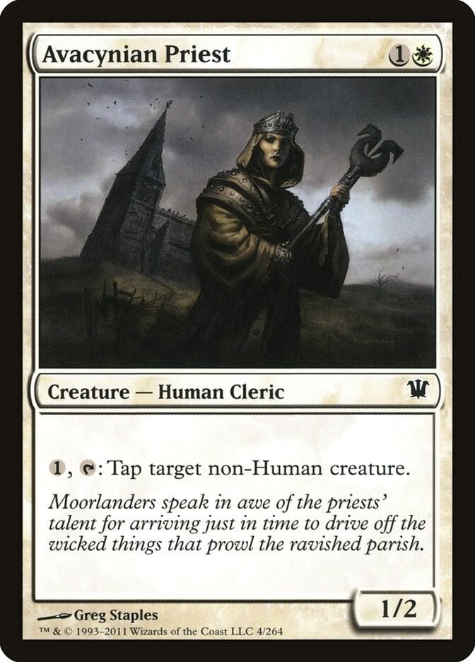 Avacynian Priest 4 card from Innistrad