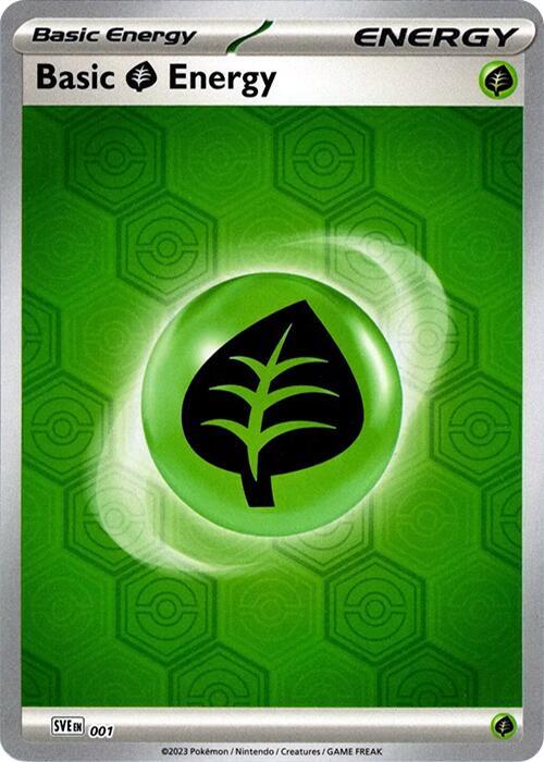 Basic Grass Energy 1 card from SV: Shrouded Fable