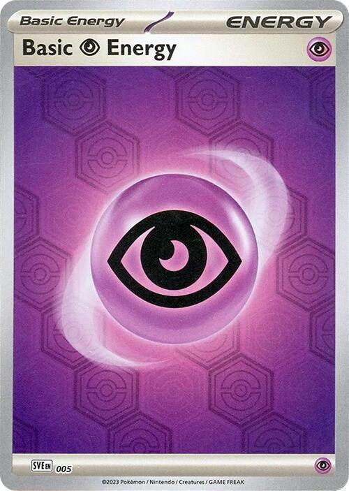 Basic Psychic Energy 5 card from SV: Shrouded Fable