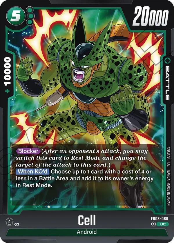 Cell FB03-060 card from Raging Roar