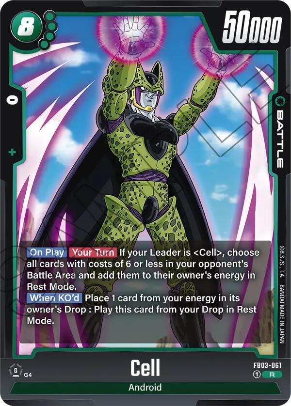 Cell FB03-061 card from Raging Roar
