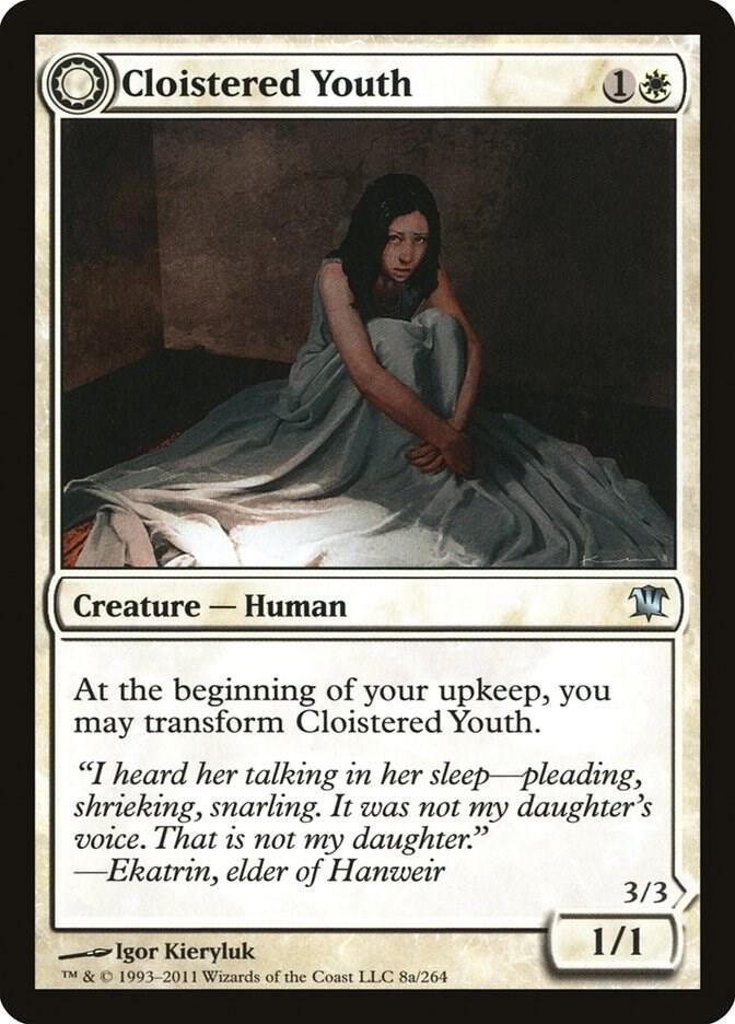 Cloistered Youth 8 card from Innistrad