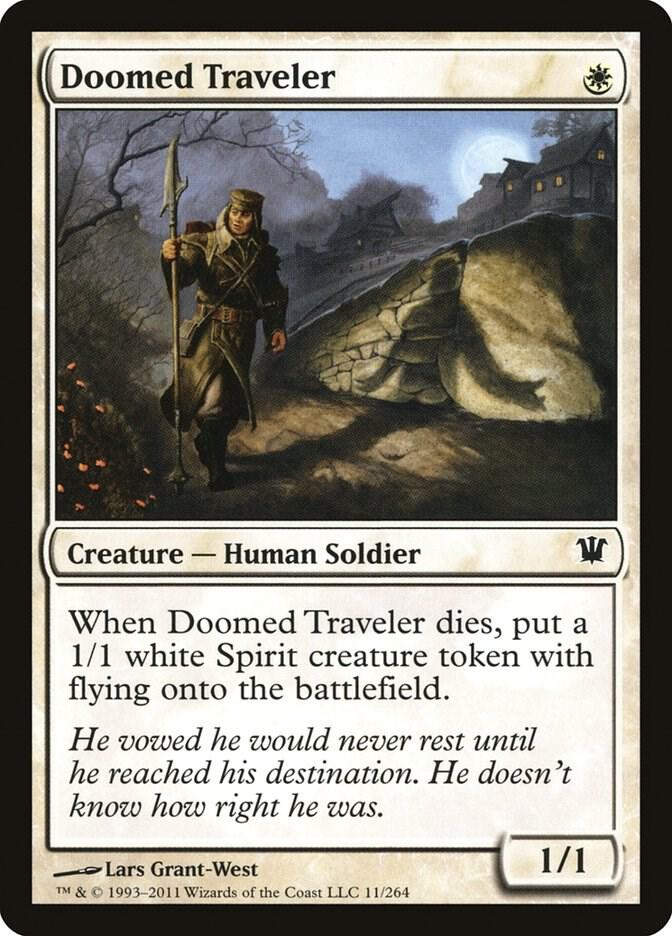 Doomed Traveler 11 card from Innistrad