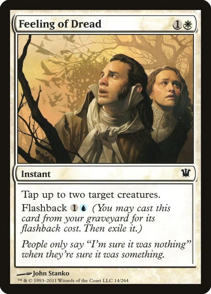Feeling of Dread 14 card from Innistrad