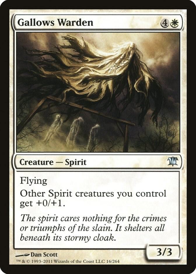 Gallows Warden 16 card from Innistrad