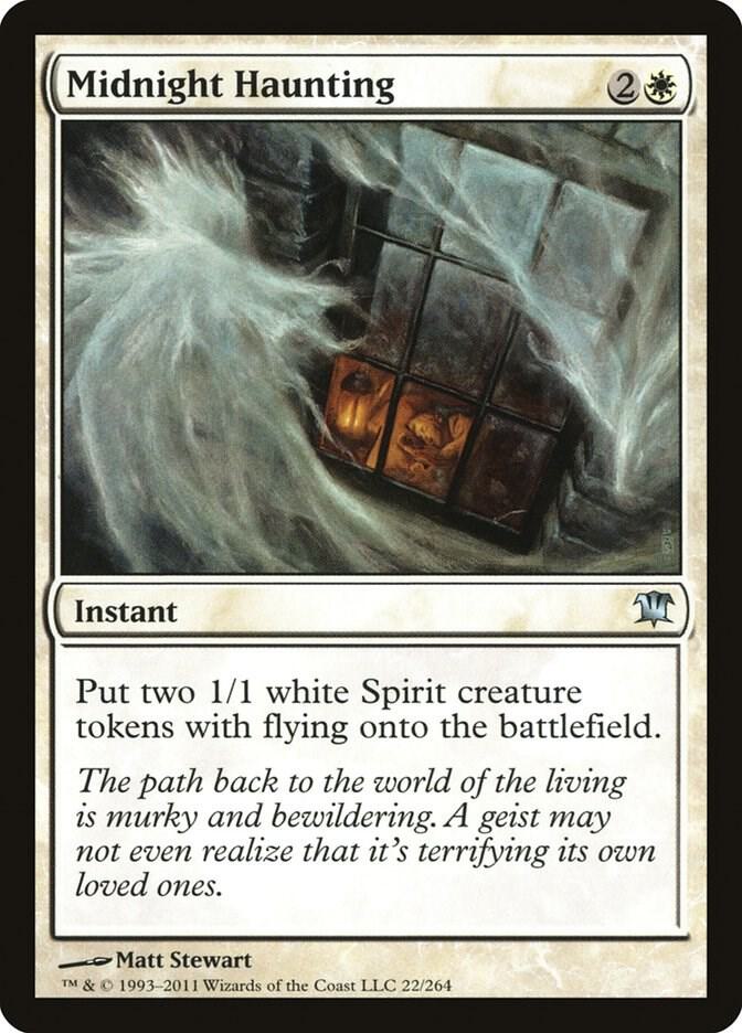 Midnight Haunting 22 card from Innistrad