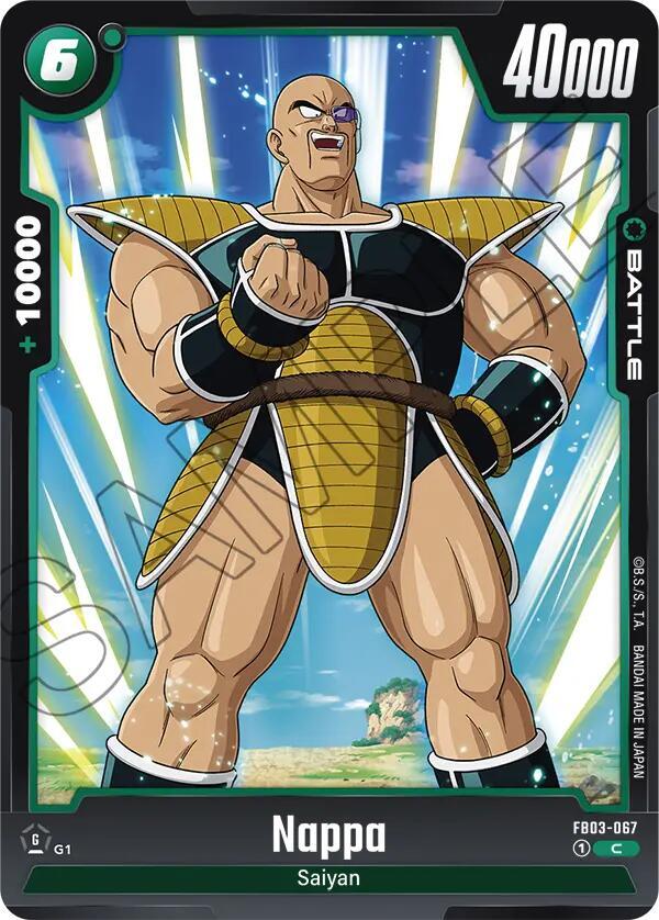 Nappa FB03-067 card from Raging Roar