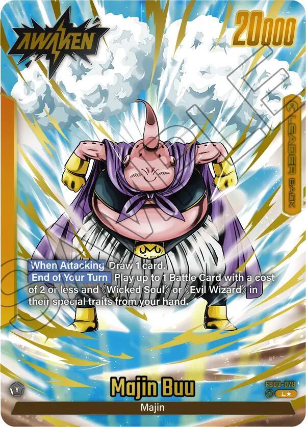 Babidi // Majin Buu (Alternate Art) FB03-078 card from Raging Roar