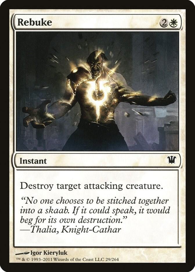 Rebuke 29 card from Innistrad
