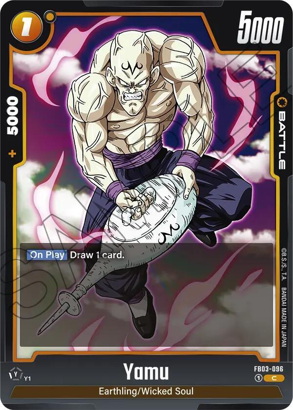 Yamu FB03-096 card from Raging Roar