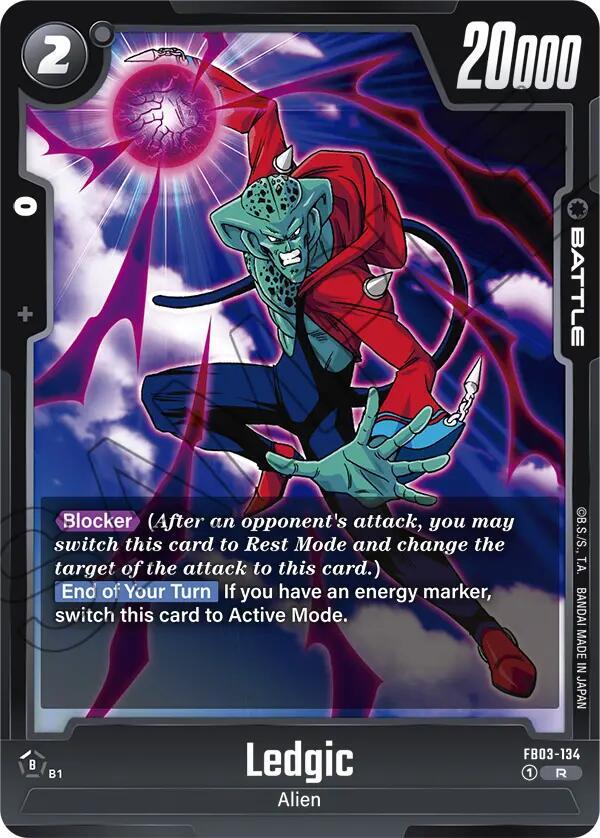 Ledgic FB03-134 card from Raging Roar