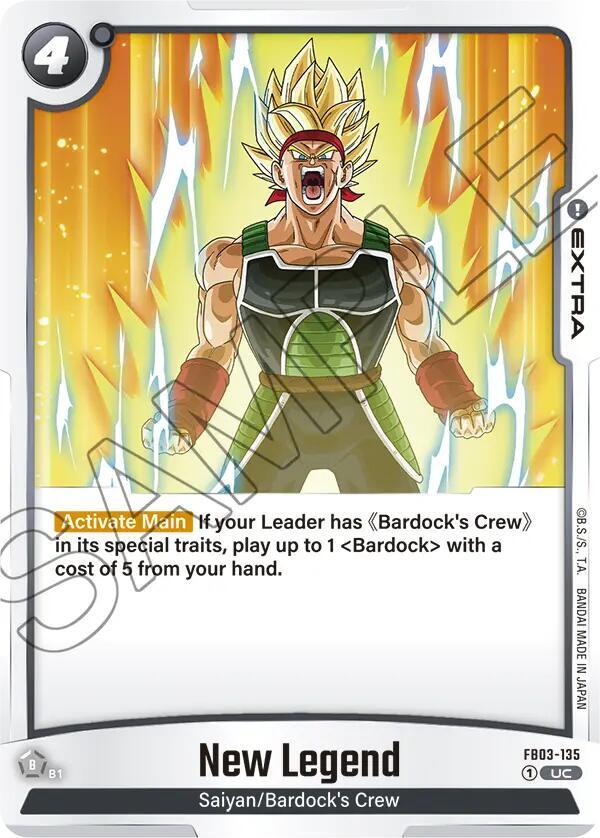 New Legend FB03-135 card from Raging Roar
