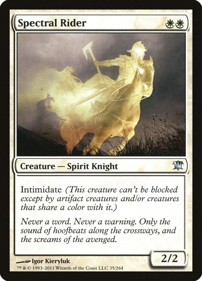 Spectral Rider 35 card from Innistrad