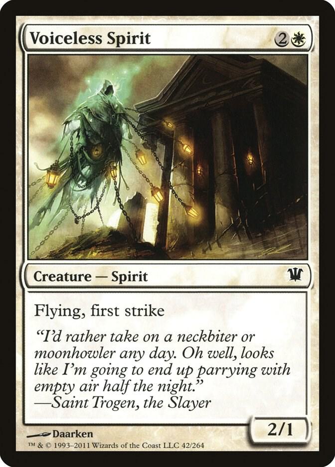 Voiceless Spirit 42 card from Innistrad